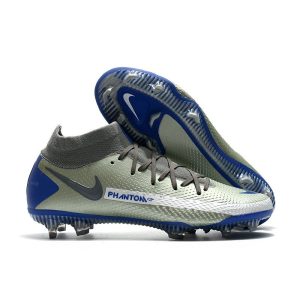 Kopačky Pánské Nike Phantom Generative Texture Elite DF FG Stříbrný Modrý